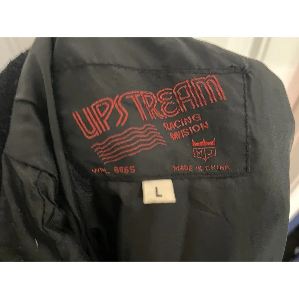 Upstream Racing Division Jacket Thunderbird Coupe Windbreaker Large Vintage 355